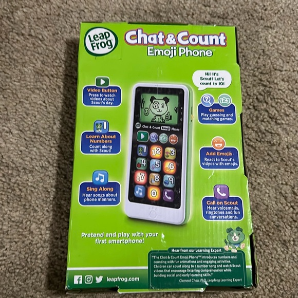 LeapFrog Chat and Count Emoji Phone - Picture 4 of 13